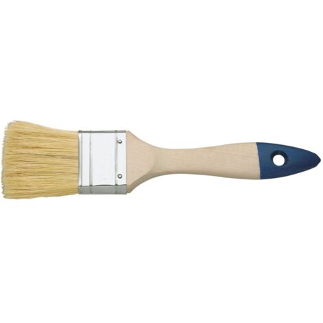 Schuller Eh'klar Flächenstreicher Breite 2,5"  mit Holzstiel natur/blau 12. Stärke