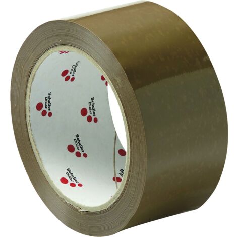 Schuller, Verpackungsband, Box, 50mmx66m, braun