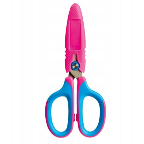 SCHULSCHERE 135MM BLAU-ROSA GN265-NR 9338