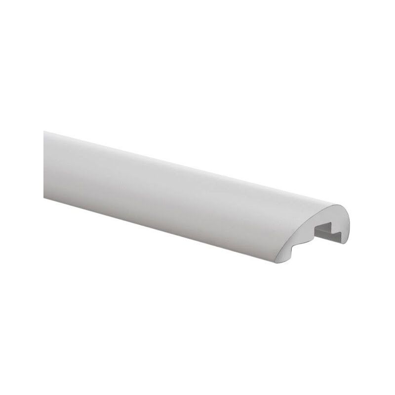 Barre de seuil d'étanchéité universelle, 100 cm recoupable, barre de renfort, blanc - Schulte