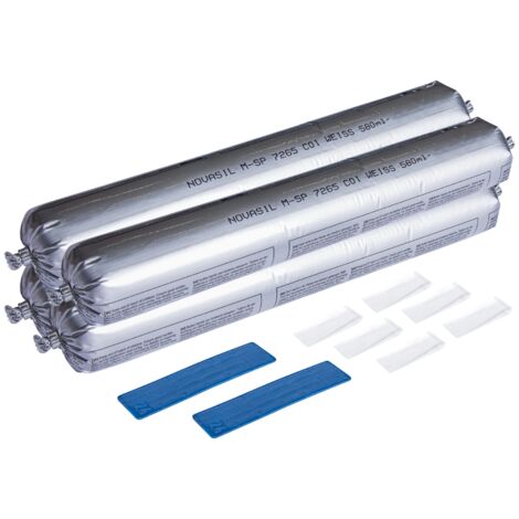 Schulte DecoDesign Flächenverklebung, Spezialkleber für Wandverkleidungen, 4 x Folienbeutel