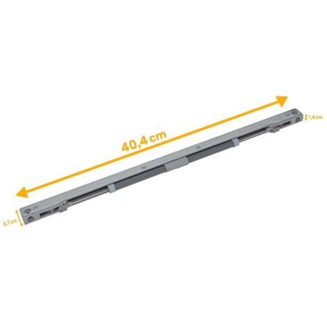 Schulte Softclose beidseitig Türstopper für Schiebetür einzeln zum Nachrüsten 80 kg Traglast