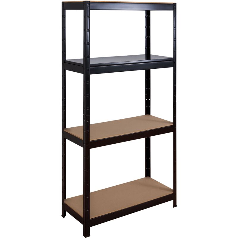 Schulte Regalwelt - SCHULTE Regalwelt Rayonnage pour charges lourdes avec 3 étagères en bois et 1 tablette, capacité de charge par niveau env. 100