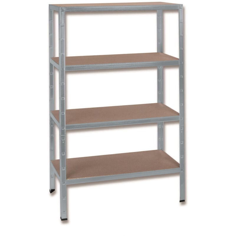 Schulte Regalwelt - SCHULTE Regalwelt Rayonnage pour charges lourdes avec 4 étagères en bois, capacité de charge par niveau env. 175 kg, 180x90x40 cm