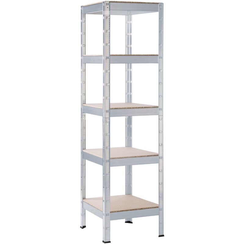 Schulte Regalwelt - SCHULTE Regalwelt Rayonnage pour charges lourdes avec 5 étagères en bois, capacité de charge par niveau env. 200 kg, 180x45x45 cm