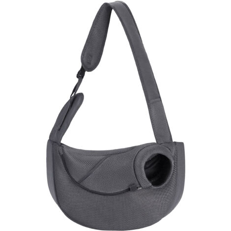Schultertragetasche für Hunde und Kätzchen, ideal für kleine Hunde und Katzen. Diese atmungsaktive Netztasche bietet dank des verstellbaren Schultergurts optimale Bewegungsfreiheit. Perfekt.