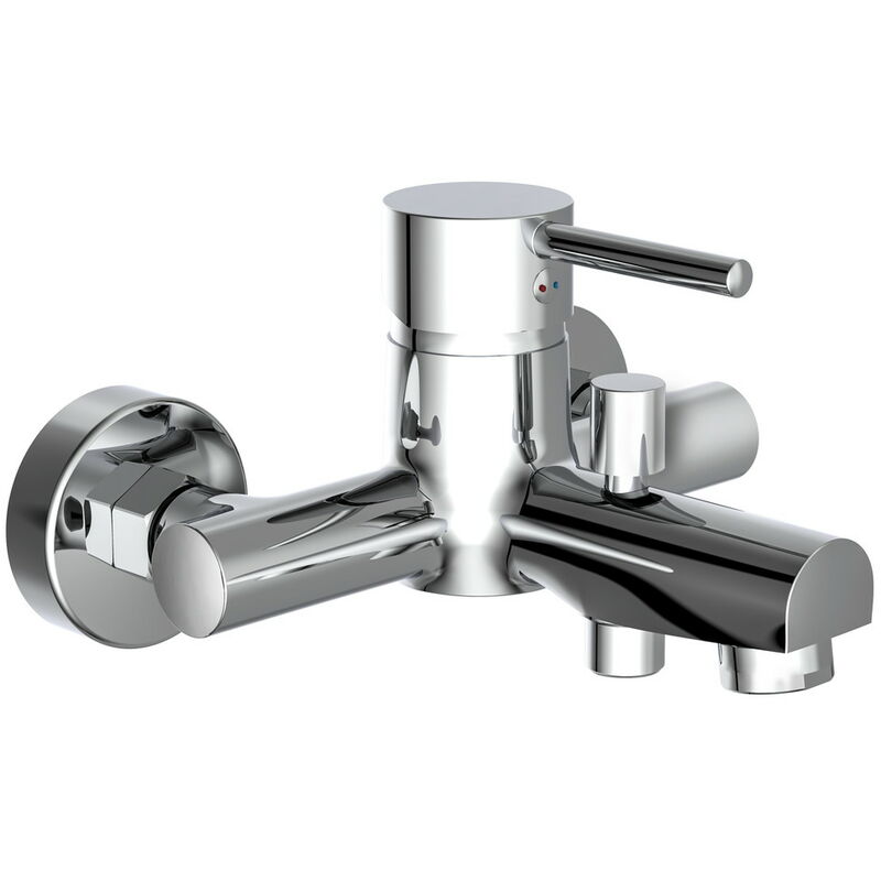 Mitigeur monocommande atlanta pour baignoire - chromé - Schütte