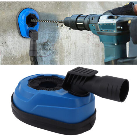 Schutz für elektrische Bohrmaschinen  Staubabsaugung für Bohrmaschinen  Kompatibel mit 4,1-cm- und 3,5-cm-Schläuchen  ABS-Material  Schnelle Montage