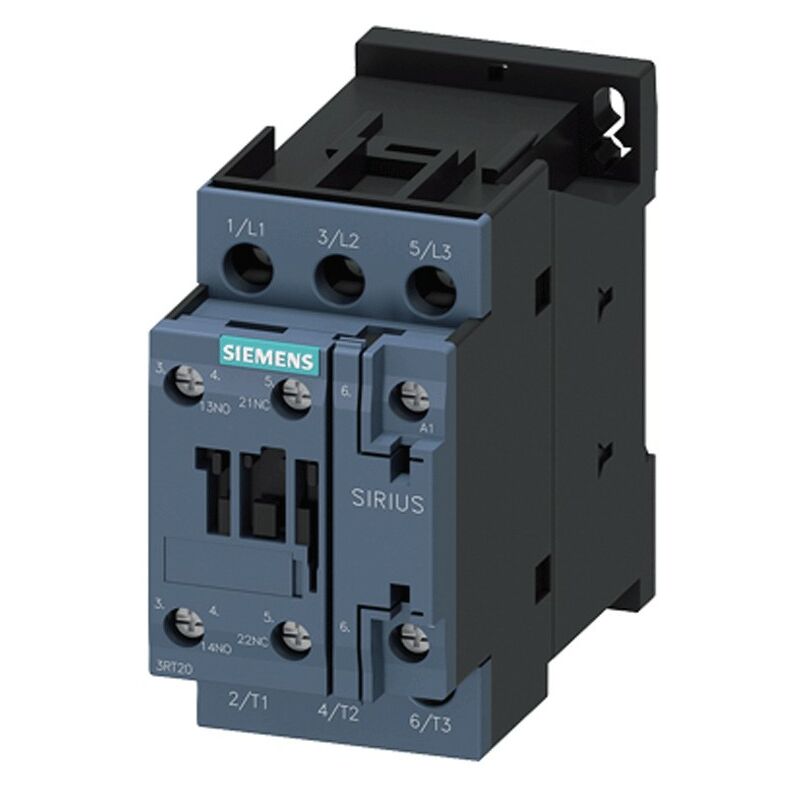 Siemens - Schütz Leistung 3 Pole 9A S0 1NO+1NC 24VAC 3RT2023-1AB00