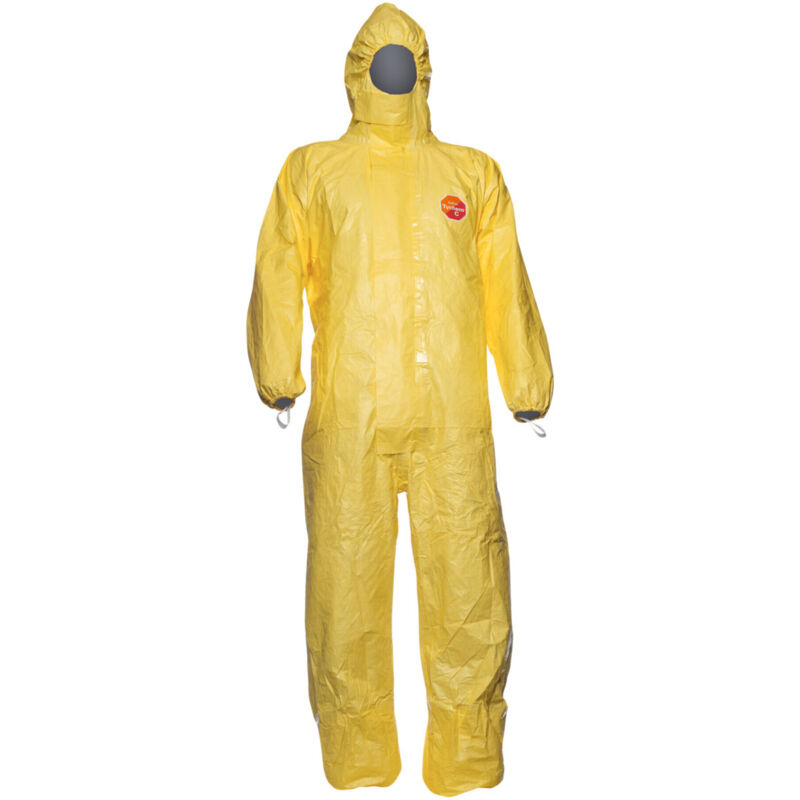 Dupont Schutzoverall Typ 3/4/5/6 Tychem 2000 C, gelb, Unisex-Größe: S
