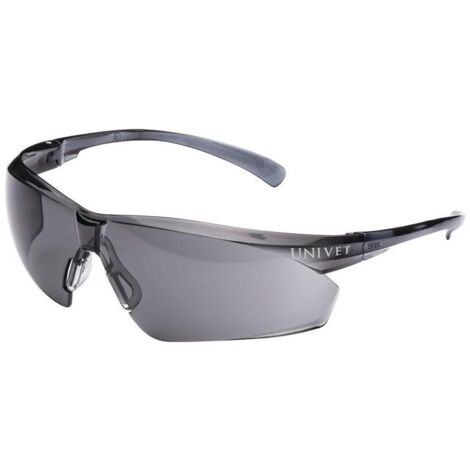 Schutzbrille 505U EN 166,EN 170 Bügel grau,Scheibe getönt PC