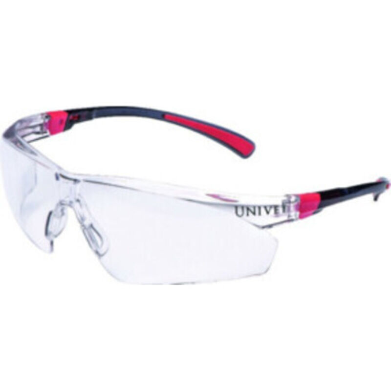 Image of Schutzbrille 506 up en 166, en 170 Bügel weiß grün, Scheibe klar Polycarbonat