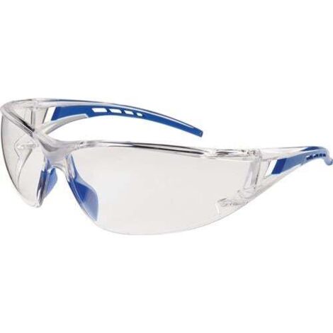 Schutzbrille Falcon 2 EN 166 Bügel blau Scheibe klar - 9919