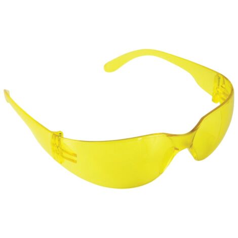 Schutzbrille, Polycarbonat, gelb