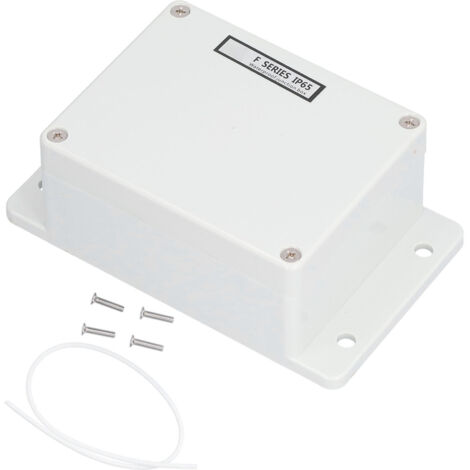 Schutzgehäuse IP65 für die Außenmontage von Elektronikgeräten – Abmessungen 115 x 90 x 55 mm mit F3-2-Eingang