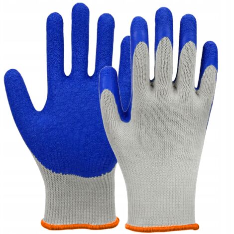 Schutzhandschuhe Arbeitshandschuhe WAMPIRKI Gr.9 blau