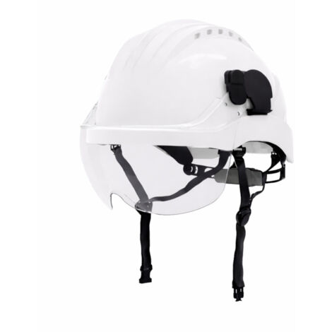 Schutzhelm EN 397 mit UV-Schutz & elektrischer Isolation "Curro Visor"