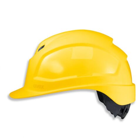 Schutzhelm pheos IES Farbe gelb mit Belüftung