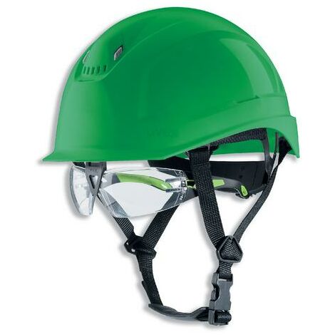 Schutzhelm uvex pheos S-KR IES 9772440 grün mit Lüftungen