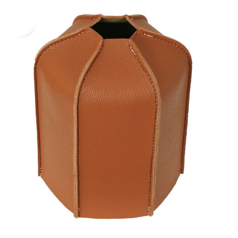 Schutzhülle aus PU-Leder für 450-g-Gaskartuschen, 11,5 x 14,5 cm, wasserdichte Campingabdeckung für Campingkocher