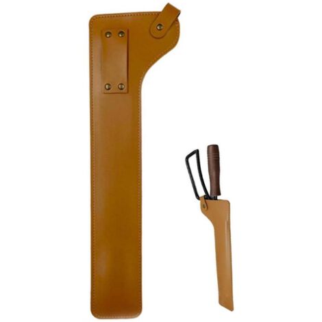 Schutzhülle aus PU-Leder für Feuerzangen, Retro-Aufbewahrungstasche für Grill und Camping