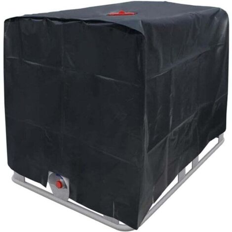 Schutzhülle für 1000-Liter-IBC-Wassertank (schwarz)
