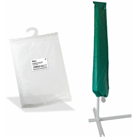 Schutzhülle für Ampelschirm 64x250 cm Schutzplane Abdeckplane Abdeckhülle