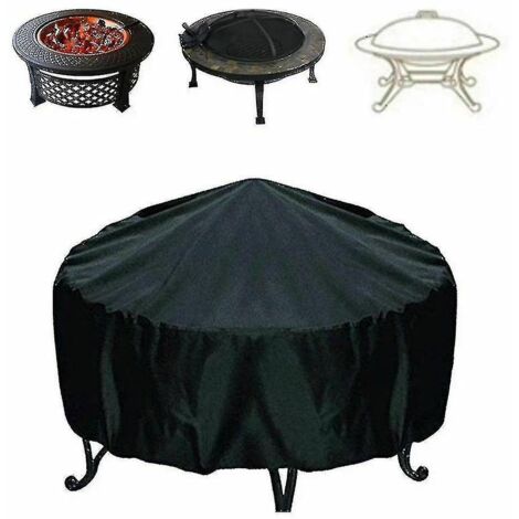 Schutzhülle für Außenkamin, Grill und Gartenmöbel, wasserdicht, UV-Schutz (75 x 30 cm) + Oxford-Stoff + Kordelzug + wetterfest