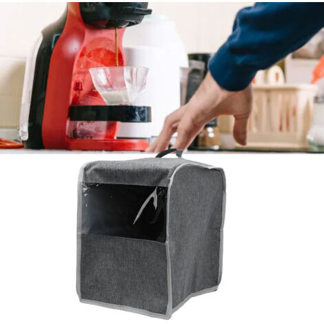 Schutzhülle für Kaffeemaschine und Eiswürfelbereiter, Polyester, multifunktional, 34 x 33 x 26,5 cm