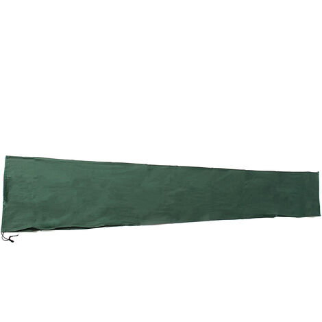 Schutzhülle für Offset Sonnenschirm 190x96cm Schutzhülle für wasserdichten Gartenschirm, Anti-Staub / UV -Grün