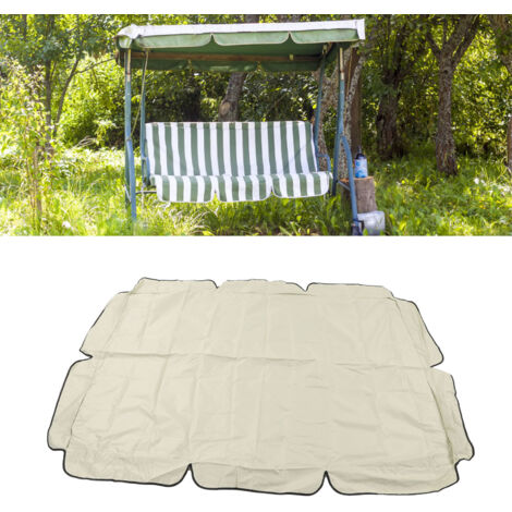 Schutzhülle für Outdoor-Hängematte [420D Oxford silber] - Wasserdicht, UV-beständig, Maße 164x114cm (einzeln, beige)