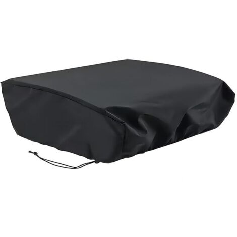 Schutzhülle für Plancha-Grill aus 210D Oxford-Gewebe – Größe 574823 cm – wasserdicht, UV-beständig und staubdicht – schwarz – für den Außenbereich