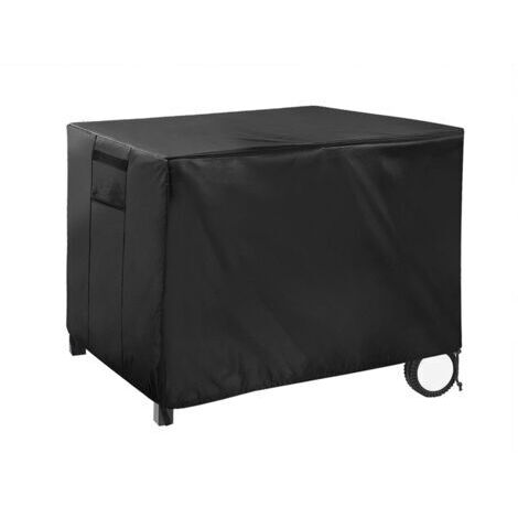 Schutzhülle für Rollwagen-Tische und -Stühle aus 420D Oxford-Gewebe mit Belüftungsöffnungen und Griffen (138x59x89cm)