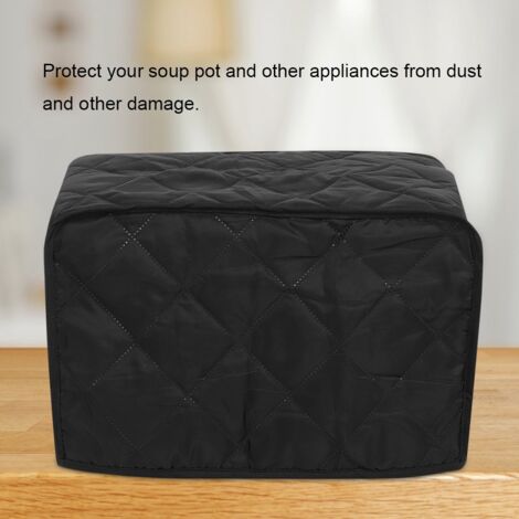 Schutzhülle für Suppentöpfe, Haushalt, Schwarz, 40,6 x 23 x 25,4 cm, aus Polyester-Pongee