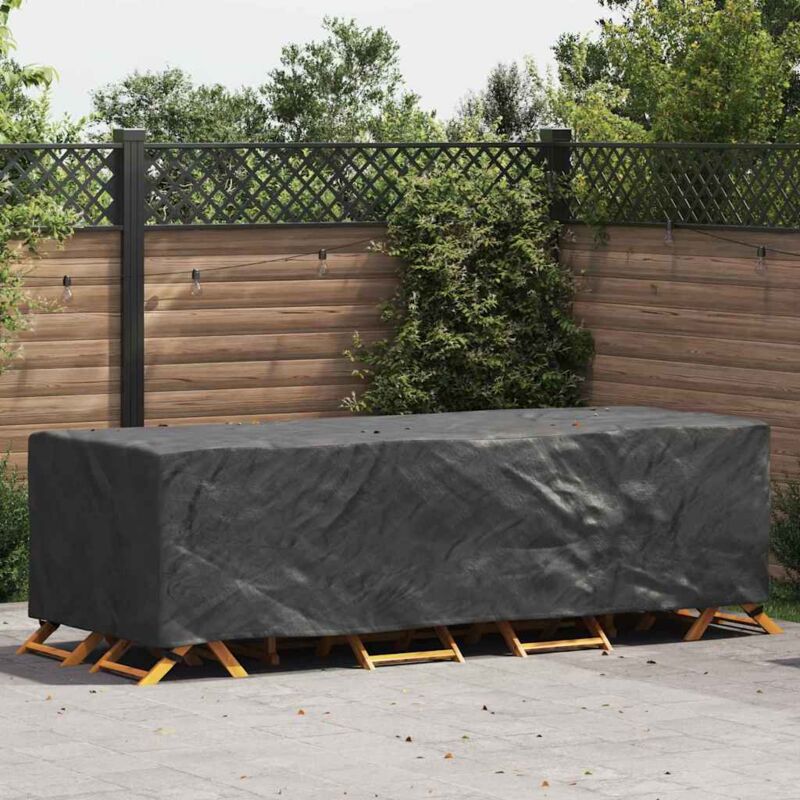 Gartenmöbelabdeckung Schwarz 270 X 110 X 70 Cm 210d Vidaxl