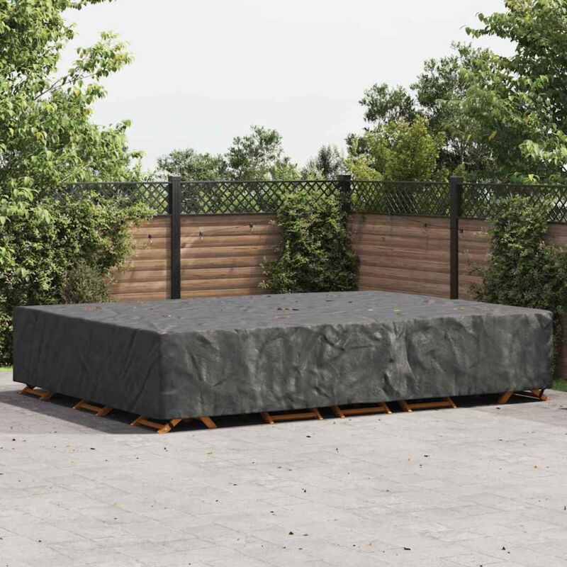 Gartenmöbelabdeckung Schwarz 350 X 260 X 90 Cm 420d Vidaxl