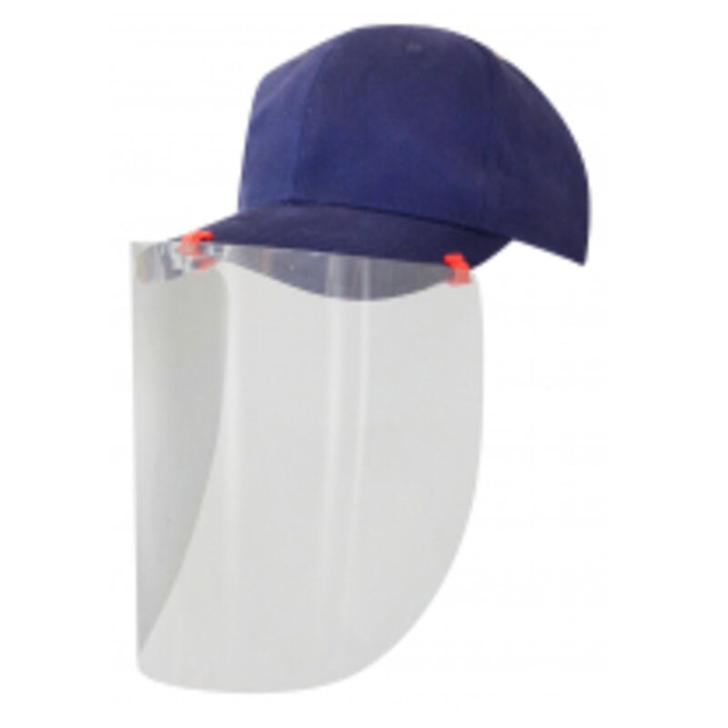 Schutzkappe mit Visier Bezeichnung Clipbares Visier-Cap