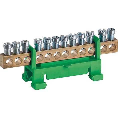 Schutzleiterklemme gelb-grün Typ 60/S 12 / 1 Stk.