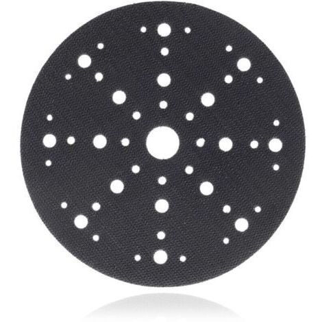 Schutzpad mit selbstklebender Klettfläche, 150 mm, mit 49 Löchern für Festool-Schleif- und Polierplatten – zum Schutz des Klettbands