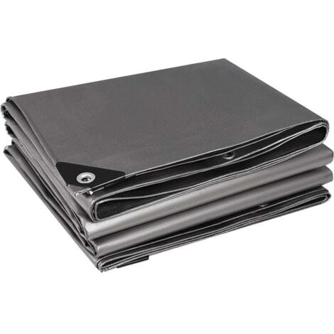 FUHUIDA TRADING Schutzplane 2x2m 200g/m2 PE wasserdichte Plane Schutzhülle