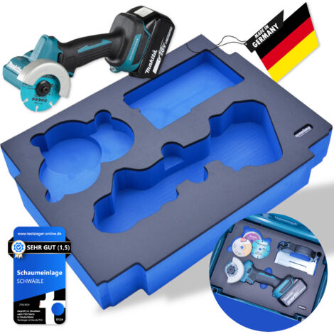 SCHWÄBLE Schaumeinlage Schaumstoffeinlage f. Makita Akku-Winkelschleifer DMC300