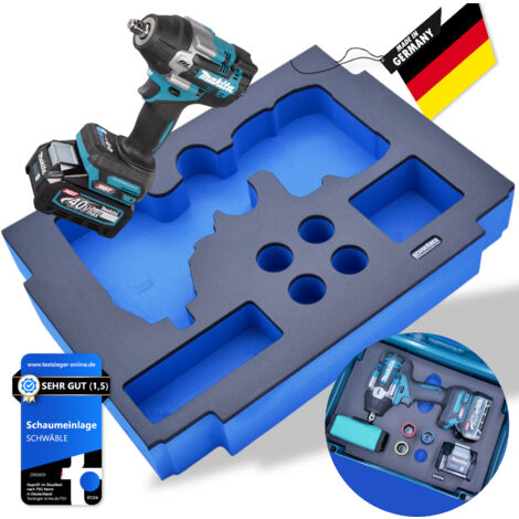 SCHWÄBLE Schaumeinlage Schaumstoffeinlage für Makita Schlagschrauber TW007