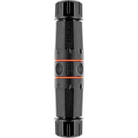 Schwaiger adaptateur RJ45 réseau informatique Adaptateur CAT 6a [1x RJ45 femelle 8P8C - 1x RJ45 femelle 8P8C] noir A222722