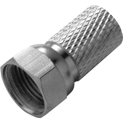 Schwaiger FST7510241 Spina F Connessioni: Spine a F Diametro cavo: 7.5 mm 10 pz.