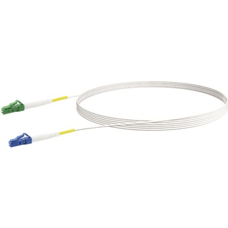 Schwaiger Glasfaser-Netzwerkkabel LC/APC-LC/UPC 5 m Glasfasernetz Kabel