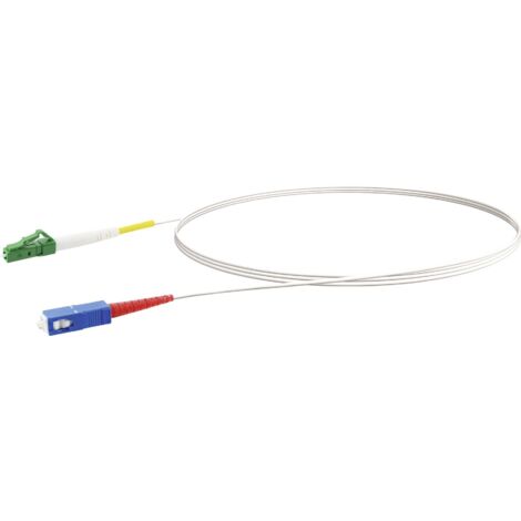 Schwaiger Glasfaser-Netzwerkkabel LC/APC-SC/UPC 3 m Ethernetkabel (RJ-45/8P8C)