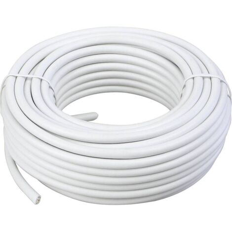 Schwaiger KOX90/50 042 SAT Cordon Coaxial 50.00 m blindage double 75 dB