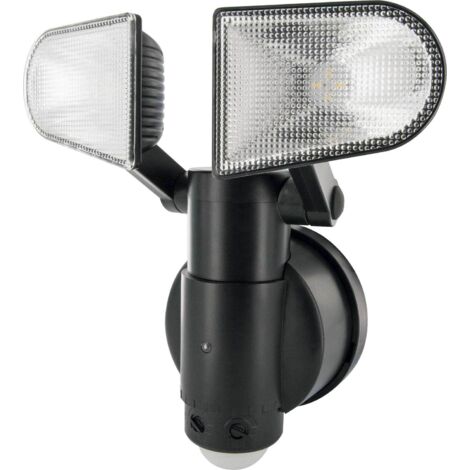 Schwaiger LED220 011 LED-Sicherheitslampe Schwarz Außenbereich
