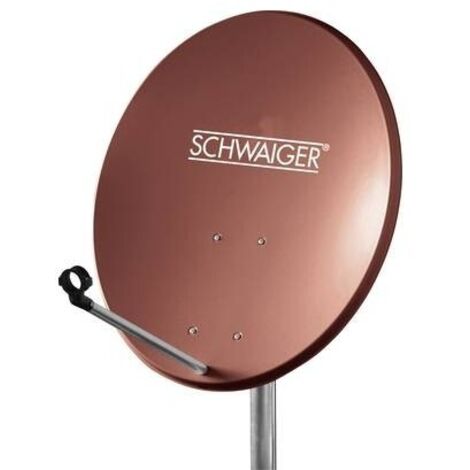 Schwaiger SPI550.2 Antenna SAT 60 cm Materiale riflettente: Acciaio Rosso mattone
