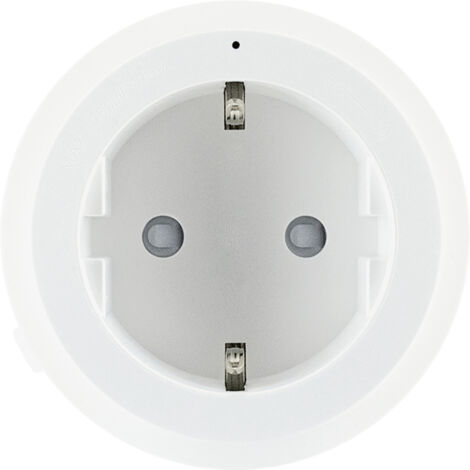 Schwaiger Steckdosenadapter für modulare Stromschiene max. 3680W weiß Zwischensteckdose